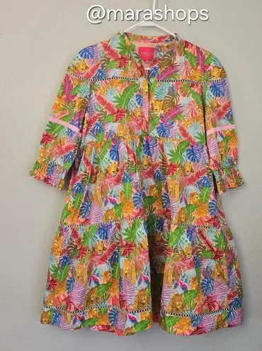 Marie by Victoria Dunn Monet Dress in Lion Tamer Pink Size XS