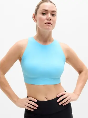 Athleta New  XS Flex Spacer Bra Aqua Blue X-Small D-DD