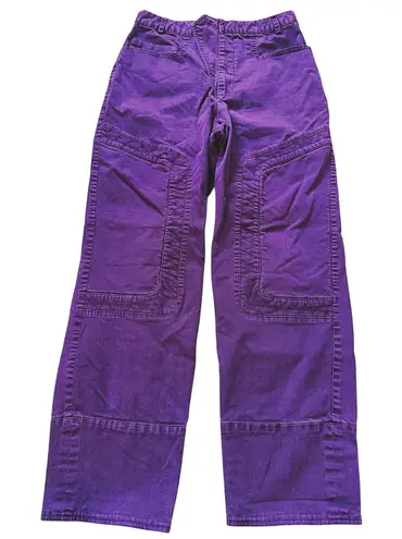Tuckernuck SEA New York Kali Quilted Ankle Pants Eggplant Purple 4 Quiet Luxury