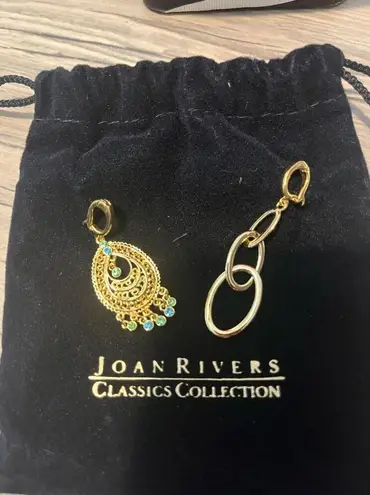 Joan Rivers 3 way Interchangeable Elegant Pendant Necklace