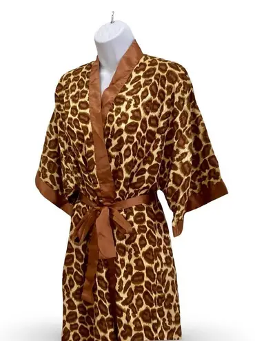 Contessa Di Roma Nightgown and Robe Set Brown