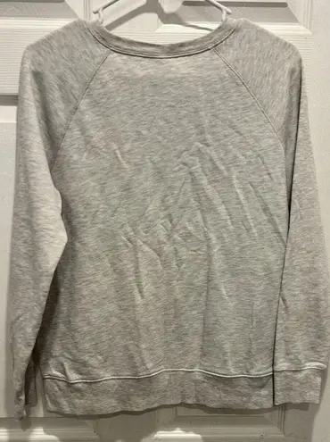 Old Navy VNTG  Sweatshirt Palm Springs Graphic Mottled Gray Women’s Size Small