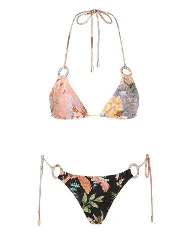 Zimmermann Zimmerman TALLOW SPLICED RING BIKINI, Size 2 US 8, $250