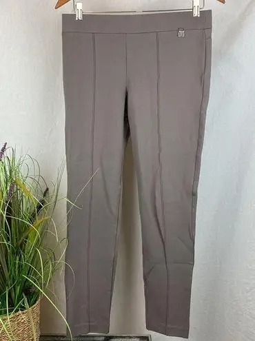 Anne Klein  Taupe Ponte Knit Style Leggings Pants M