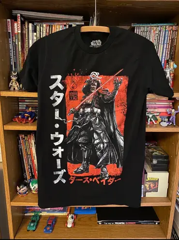 Star Wars Japanese Shogun Samurai Darth Vader T Shirt