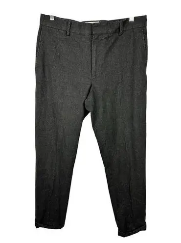 Reiss Womens size 32 Black Tapered Leg Dress Career Pants