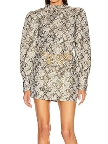 Andamane "BAYLEE" SNAKESKIN JACQUARD MINI Sz L NWT