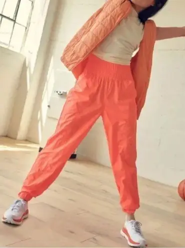 Free People Movement the way home jogger hot watermelon orange