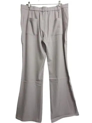 NWT AREA STARS Grey Liz Pant Dress Pants Belt Loops Polyester Large Gray