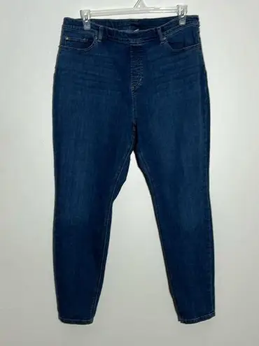 L.L.Bean  Women's BeanFlex Jeans Mid-Rise Skinny Leg Size 20W