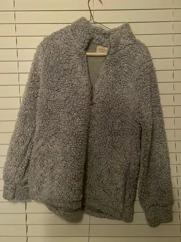 Weatherproof Fuzzy Coat