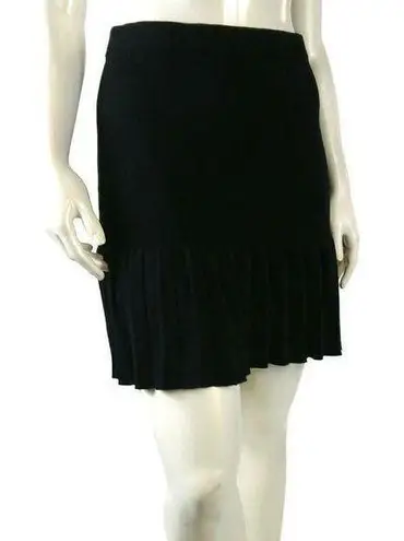 Catherine Malandrino Womens Large Black Mini Skirt
