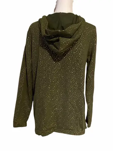 Zelos Lightweight Army Green w/ Gold Spots Hoodie