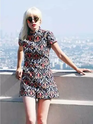 Elliatt Wonderland High Neck Printed
Playsuit, New with Tags