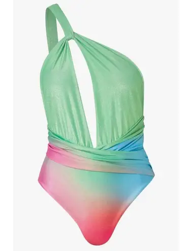 NEW NWT Baobab Oriana One Piece Candy Swirl size Small Green