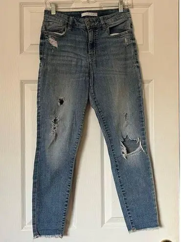 Eunina Clara High Rise Skinny Crop Jeans - Size 5