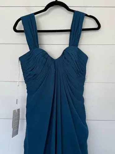 JJ's House Women’s 6 Ink Blue Maxi Dress New