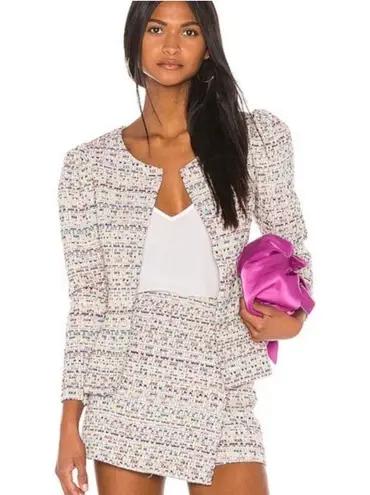 Song Of Style Elmo Jacket Top in Rainbow Multi