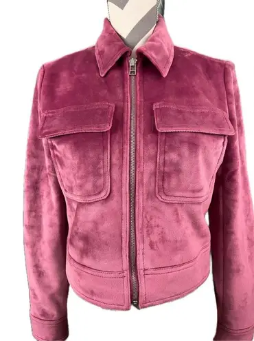 Nine West NWT -  Velour Bomber Jacket - Size XS