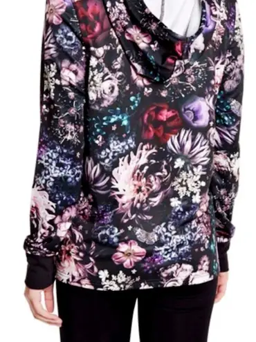 Bebe Floral Print Hoodie