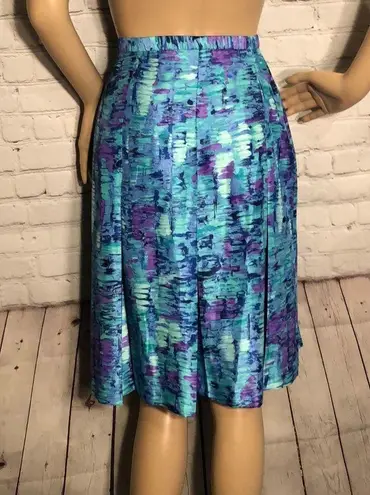 Perceptions Vintage A-line Skirt Artsy Pri…