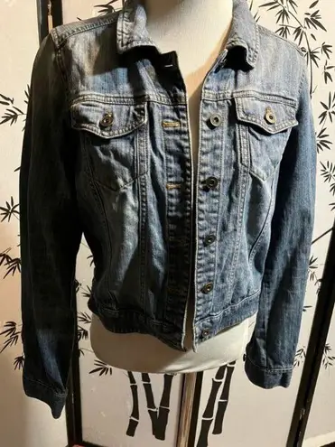 BP Nordstrom Women’s Denim Jean Jacket Pockets Size M