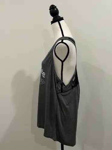 Let It Bee Tank Top Gray Size XXL