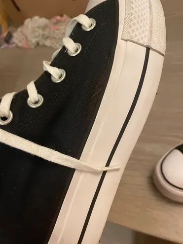 Converse Black Platform