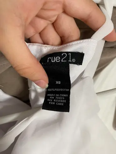 Rue 21 White Dress