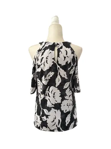 Inc international Concepts Womens Floral Cold Shoulder Blouse Size Small