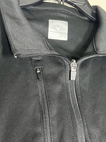 Callaway Men’s Black 1/4 Zip Performance Pullover Size XL
