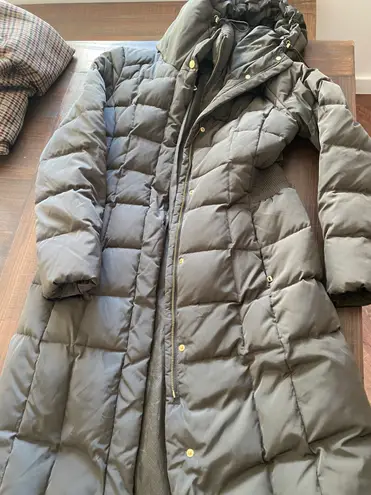 Cole Haan Long Winter Hooded Puffer