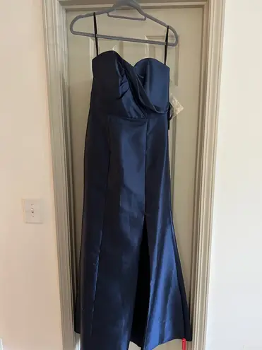 Alfred Sung  Navy/Midnight Formal Dress