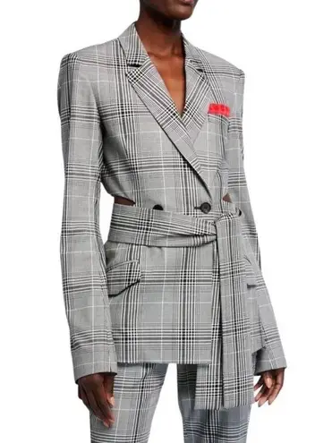 NWT HELLESSY Hellessy Hambro B/W Belted Midi Double