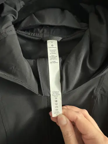 Lululemon Pack It Up Jacket 6 Black