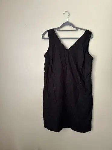 Ophelia Roe NWT black linen dress (M)
