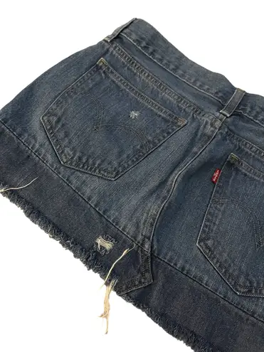 Levi's Distressed Denim Mini-skirt - Sz 27 - EUC