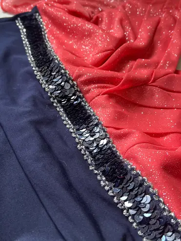 Enfocus Studio Sparkle Colorblock Dress –size 4