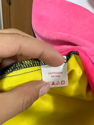 Julie Brown Retro Style Color-block Faux Suede Tank Top