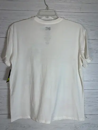 MTV Brand MTV womens boyfriend tee ivory size XL
