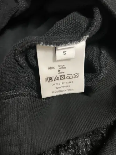 Studded Sweatshirt Sweater Blouse Short T