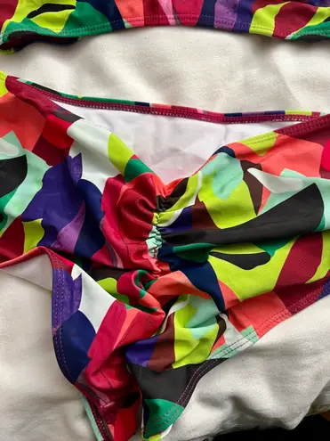 Vibrant Colorful Plus Bikini