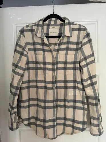 Thread and Supply Flannel Top