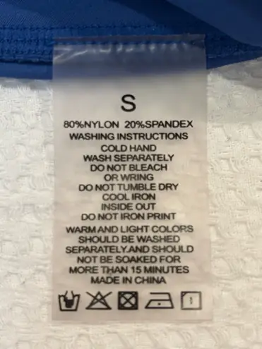 TomTiger Yoga Shorts Amazon Blue