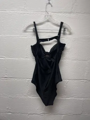 Old Navy Tie Front Keyhole Swimsuit