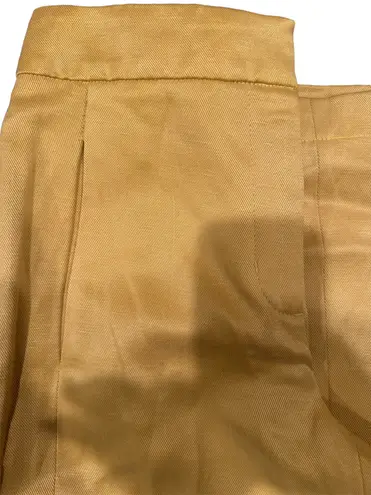 Wilfred (Aritzia) mustard yellow wide leg pants. Size 0.