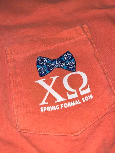 Comfort Colors Chi Omega  Spring Formal T Shirt