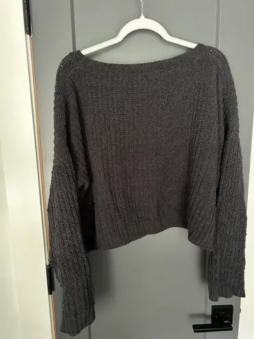 Double Zero Black Knit Sweater