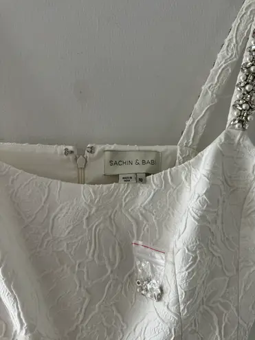 Sachin + Babi Serena White Mini Dress 10