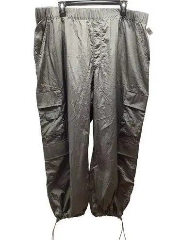 Arizona Size XXL Grey Elastic Waistband Cargo Pants. New With Tags